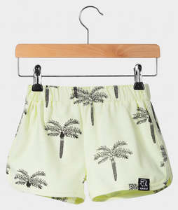 Kukukid SHORTS Lemon Palms