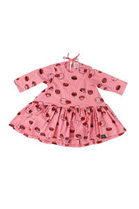 Kukukid Dancing Dress Pink Lips