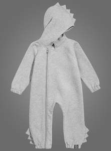Kukukid Rompers Grey Melagne