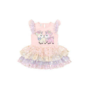 Dresssale Rock Your: Huxbaby Reindeer Friends Tulle Dress