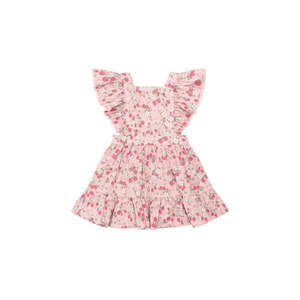 Dresssale Rock Your: Huxbaby Vintage Strawberry Ruffle Dress