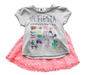 PETIT LEM TOP & SKIRT - LIFE IS A FIESTA