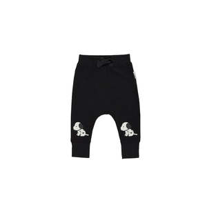 Pants Boy: Huxbaby Doggie Knee Drop Crotch Pant
