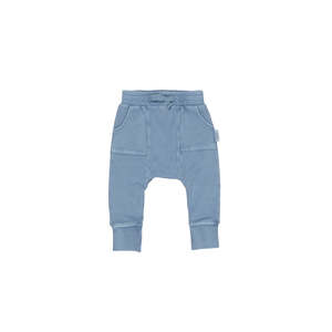Pants Boy: Huxbaby VIintage Lake Pocket Drop Crotch Pant