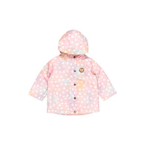 Jackets Coats Outwear Girl: Huxbaby Rainbow Bunny Raincoat