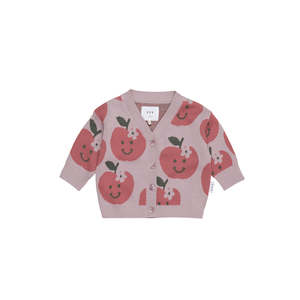 Cardigans Jumpers Girl: Huxbaby Apple Boxy Cardi