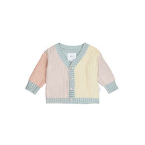 Cardigans Jumpers Girl: Huxbaby Chunky Knit Cardigan