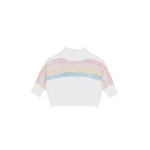 Cardigans Jumpers Girl: Huxbaby Over The Rainbow Knit Jumper