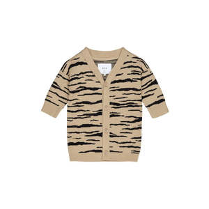 Cardigans Jumpers Boy: Huxbaby Wildcat Knit Cardigan
