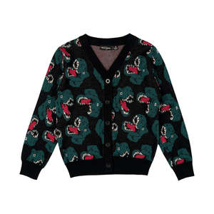 Cardigans Jumpers Boy: Rock Your Kid Dino Knit Cardigan