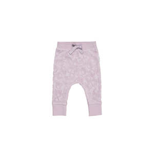 Huxbaby Huxbear Lavender Terry Drop Crotch Pant