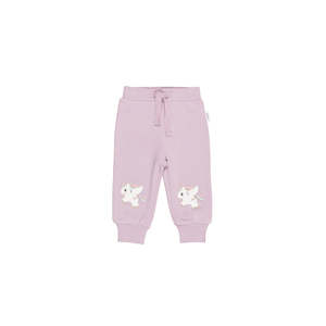 Pants Baby Girl: Huxbaby Magical Unicorn Retro Track Pant - Fleece