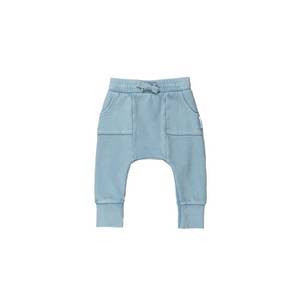 Pants Baby Boy: Huxbaby Vintage Terry Pocket Drop Crotch Pant