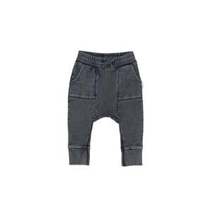 Huxbaby Charcoal Pocket Drop Crotch Pant