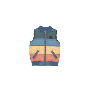 Jackets Coats Outwear Baby Boy: Huxbaby Smiley Rainbow Puffer Vest