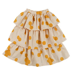 Jelly Mallow: Jelly Mallow Ugly Polka Dot Tied Skirt