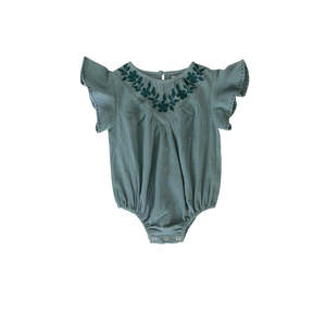 Peggy: Peggy Finley Playsuit In Bluesurf