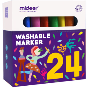 Mideer Washable Marker 24 Colours