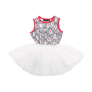 Rock Your Kid Unicorn Love Singlet Circus Dress