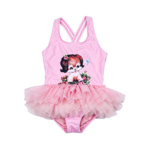 Clearance Rock Your Baby Kid: Rock Your Baby Puppy Love Baby Tulle One Piece