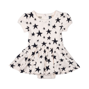 Rock Your Baby Star Struck Baby Waisted Dress