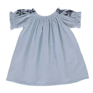 Peggy Julia Dress Illusion Blue