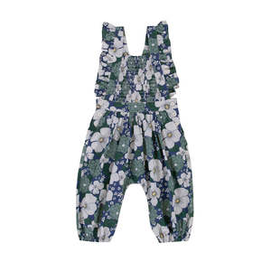 Peggy New: Peggy Mia Playsuit Dahlia Print