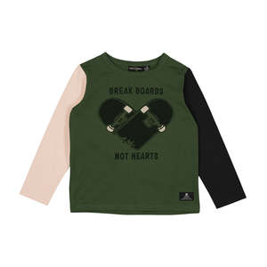 Rock Your 2022ss Drop1: Rock Your Kid Break Boards LS T-Shirt