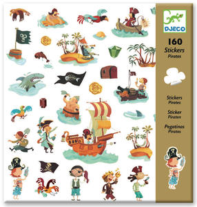 Djeco Stickers - Pirates