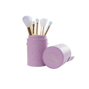 Oh Flossy - Makeup Brush Set (5pc) Rainbow