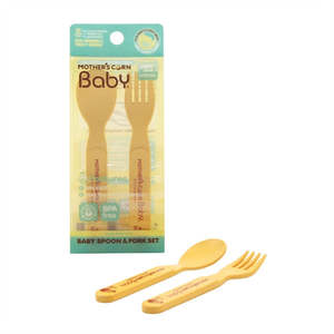 Mother's Corn Step up spoon & fork set
