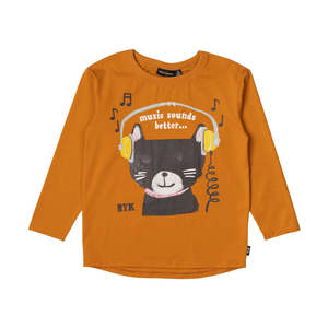 T Shirts Tops Boy: Rock Your Kid Music Sounds Better T-Shirt