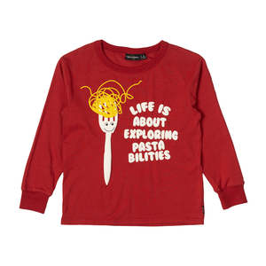 T Shirts Tops Boy: Rock Your Kid Pastabilities T-Shirt
