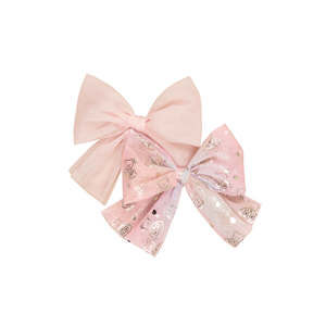 Huxbaby Cloud Bear Tulle 2PK Hair Bow