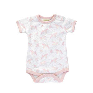 Sapling Galaxy Bear Pink Short Sleeve Bodysuit