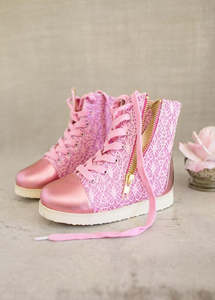Joyfolie: Joyfolie Mila Bubble Gum Pink Sneaker
