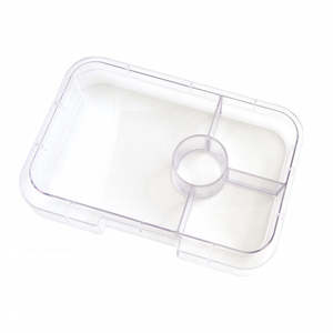 Lunchbox: Yumbox Tapas Interchangeable Tray Clear - 4 Compartment