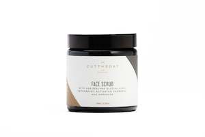 Mens Skincare Nz: Charcoal Face Scrub Exfoliator (Peppermint)