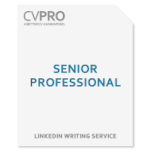 Linkedin: Senior Professional - LinkedIn Profile Writing Service