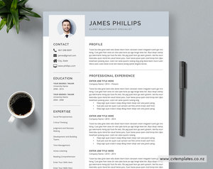 CV Template for MS Word, Best Selling Curriculum Vitae Template, 1, 2 and 3 Page&hellip;