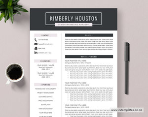 CV Template for MS Word, Best Selling Curriculum Vitae Template, 1, 2 and 3 Page&hellip;