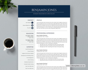 CV Template for MS Word, Curriculum Vitae Template, 1, 2 and 3 Page CV Template,&hellip;