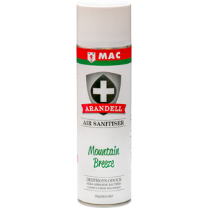 Mac Arandell Air Sanitiser Spray 500ml Mountain Breeze