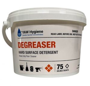 Products: Degreaser Heavy Duty Soluble Sachet Tub 75