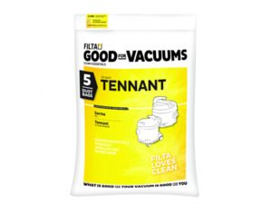 TENNANT CANNISTER BAGS PACK 5 (CO18) - Cleaners Wholesale Nelson