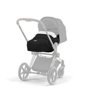 Prams Strollers: Platinum Lite Cot 2022. Deep Black
