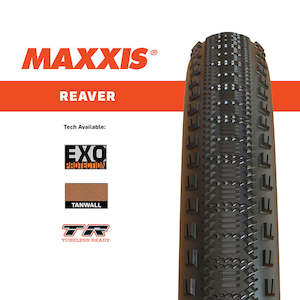 Tyres: Maxxis - 700c Reaver (NEW 2025)