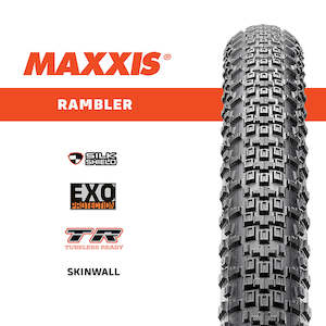 Tyres: Maxxis - 700c Rambler (NEW 2025)