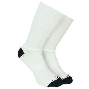 Shoes Socks: Aero Socks - White