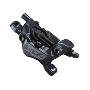 Calipers: Shimano BR-M7120 Disc Brake Caliper SLX 4-Piston Resin Pad